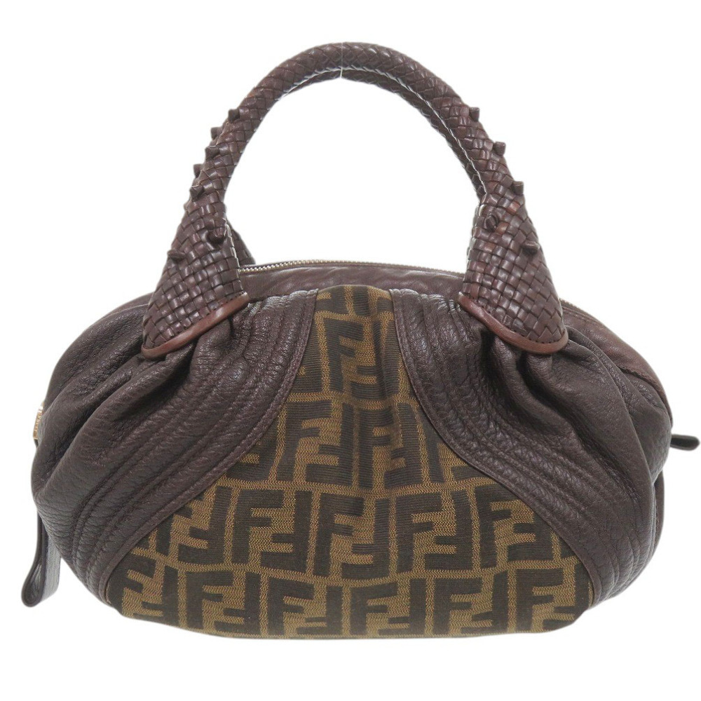 Fendi Spy Bag Leather Brown Handbag